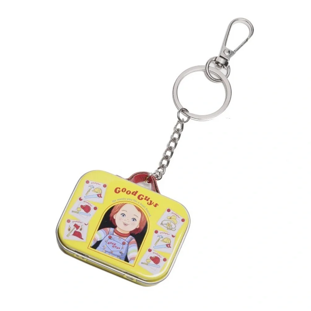 Chucky 'Good Guys' Mini Backpack and Mini Lunchbox Keychain . Pack of 2